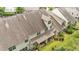 Aerial view showcasing the rear exterior of the home at 927 Contessa Dr, Cary, NC 27513