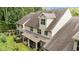 Aerial view showcasing the rear exterior of the home at 927 Contessa Dr, Cary, NC 27513