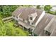 Aerial view showcasing the rear exterior of the home at 927 Contessa Dr, Cary, NC 27513