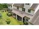 Aerial view showcasing the rear exterior of the home at 927 Contessa Dr, Cary, NC 27513