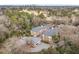 Overhead view of complex showcasing landscaping and parking areas at 100 Edenburgh Rd # 202, Raleigh, NC 27608