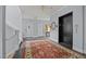 Apartment building foyer features tile flooring, elevator and stairs that provides easy access to all levels at 100 Edenburgh Rd # 202, Raleigh, NC 27608
