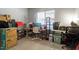 Bedroom with lots of unpacked boxes and disorganized furniture; a room for a dedicated organizer at 110 Great Ridge Ct, Morrisville, NC 27560