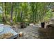 Backyard featuring a patio and various landscaping elements at 1317 Elmset Ln, Durham, NC 27713