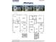Detailed floorplan showcasing the layout of this two story, four bedroom home at 155 Babbling Creek Dr, Youngsville, NC 27596