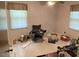 Neutral bedroom with a large window and casual decor at 181 Mangums Dr, Wendell, NC 27591