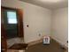 Cozy bedroom features wood-look floors with muted paint at 181 Mangums Dr, Wendell, NC 27591