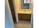 Bathroom vanity and medicine cabinet at 2012 Ranch Mill Cir, Raleigh, NC 27610