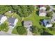 Beautiful residential property with a large, well-maintained lawn and mature trees at 211 Cloverdale Dr, Durham, NC 27703
