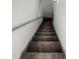 View from the top of the stairs leading to the lower level at 2907 S S Roxboro St, Durham, NC 27707
