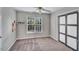Bedroom featuring a ceiling fan, window and a closet space, offering a cozy space at 3212 Marblewood Ct, Raleigh, NC 27604