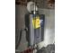 Rinnai tankless water heater with Energy Guide sticker at 4070 Swannie Coble Rd, Snow Camp, NC 27349