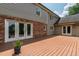 Large deck with access to the home's yard from multiple access points at 4517 Gates St, Raleigh, NC 27609