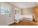 Kitchen nook with corner bench seating and natural light at 4517 Gates St, Raleigh, NC 27609