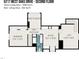 Blueprint layout of a second floor of a house featuring a bedroom, office and loft at 5217 West Oaks Dr, Fuquay Varina, NC 27526