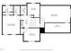 Open-concept floorplan featuring primary bedroom, Gathering room, attic, and two additional bedrooms at 73 Lynnville Ct, Lillington, NC 27546