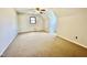 Spacious bedroom with neutral carpet, fan, and natural light at 101 Creekside Dr, Selma, NC 27576