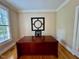 View of home office featuring large desk at 105 Abbotsford Ct, Durham, NC 27712