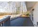 Large back deck area, perfect for outdoor dining and entertaining with ample space at 1186 Dick Holeman Rd, Timberlake, NC 27583