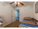 Cozy bedroom, perfect for guests, with a bright window and comfortable single bed at 1186 Dick Holeman Rd, Timberlake, NC 27583
