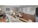 Comfortable living room area showcasing a work space and neutral decor at 120 Silver Bluff St, Holly Springs, NC 27540