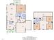 Complete floor plan set shows both floors with dimensions for each room at 175 Steep Rock Dr, Willow Springs, NC 27592