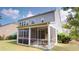 Outdoor screened in porch for relaxing at 1880 Woodall Crest Dr, Apex, NC 27502