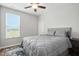 Cozy bedroom featuring a comfortable bed, soft lighting, and a calm, neutral color palette at 25 Harlow Ct, Fuquay Varina, NC 27526