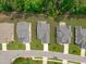 An aerial view of the back of homes in the community at 2511 Range Overlook Xing, Apex, NC 27523