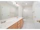 Double sink bathroom with tub shower combo at 2613 Sweet Gum Dr, Hillsborough, NC 27278