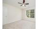 Bedroom featuring carpet, a bright window, and ceiling fan at 2613 Sweet Gum Dr, Hillsborough, NC 27278