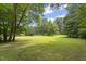 Spacious and green backyard at 3573 Northern Estates Cir, Rocky Mount, NC 27804
