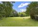 Spacious and green backyard at 3573 Northern Estates Cir, Rocky Mount, NC 27804