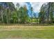 Large backyard with trees at 3813 Rosebush Dr, Zebulon, NC 27597