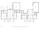 Detailed floor plan showcasing layout of rooms, including kitchen, bedrooms, and garage at 55 Fleming Forest Dr, Youngsville, NC 27596