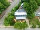Home boasts lush landscaping, mature trees, and an ideal location near the train station at 701 Holloway St, Durham, NC 27701