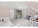 Spacious Bedroom with neutral carpet, ceiling fan, and built in storage at 7529 Tynewind Dr, Wake Forest, NC 27587