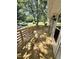 New deck with wooden railings, offering outdoor living space and views at 41 Lakewood Dr, Roxboro, NC 27573