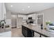 Spacious kitchen with stainless steel appliances, granite counters, and a breakfast bar at 44 Clarke Ct, Angier, NC 27592