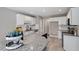 Spacious kitchen showcasing granite countertops, stainless steel appliances, and ample storage at 44 Clarke Ct, Angier, NC 27592