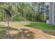 Lush green backyard enclosed by a wooden fence, offering privacy and ample space for outdoor enjoyment at 115 Baystone Dr, Sanford, NC 27332