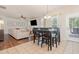 Casual dining area between kitchen and living room with access to back yard at 115 Baystone Dr, Sanford, NC 27332