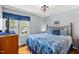 Bright bedroom with hardwood floors and natural light at 2020 Port Royal Rd, Raleigh, NC 27609