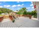 Spacious deck offering an inviting outdoor living space with a swing, perfect for relaxation at 306 Mitchell Ave, Franklinton, NC 27525