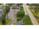 Aerial view of building showing convenient access to nearby thoroughfares at 428 Grand Pointe Dr, Garner, NC 27529