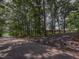 Street view with mature trees lining the road and glimpses of homes in the background at 4324 Garland Dr, Raleigh, NC 27606