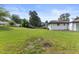 Large, grassy backyard offering ample space for outdoor activities and gardening at 1020 Benning St, Durham, NC 27703