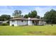 Exterior of the home shows a well-maintained yard, roof, and a covered patio area at 1020 Benning St, Durham, NC 27703