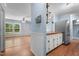 The kitchen features stainless appliances, wood counters, and hardwood floors at 545 Barnette Rd, Louisburg, NC 27549