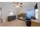 bedroom featuring an airplane theme mural, and play area for activities and relaxation at 4014 White Kestrel Dr, Raleigh, NC 27616
